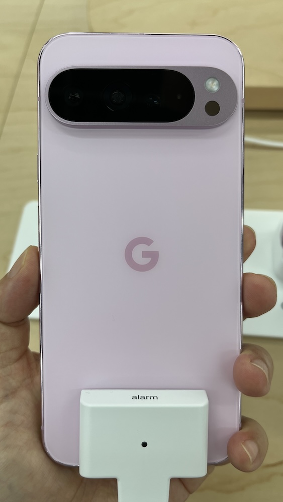 Pixel9 Pro、Rose Quartz（ローズクオーツ）