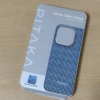 PITAKA iPhone16 Proケース。Ocean Blue