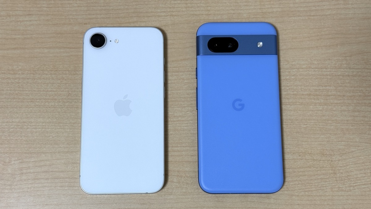 iPhone16eとPixel8a